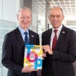 TÜV AUSTRIA CEO Dr. Stefan Haas und CFO Mag. Christoph Wenninger - trend TOP 500